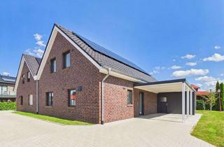 Doppelhaushälfte kaufen in 26639 Wiesmoor, Neubau mit Zukunft – Energieeffiziente Doppelhaushälfte in attraktiver Wohnlage