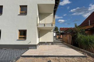 Wohnung mieten in 93142 Maxhütte-Haidhof, Erstbezug | 3-Zi.-EG-Wohnung mit Terrasse, Garten, Einbauküche & KfW 40 QNG
