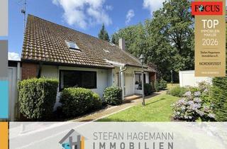 Villa kaufen in 22846 Norderstedt, Einfamilienhaus in Norderstedt mit Doppelgarage FAMILIEN-SCHATZ MIT POTENZIAL