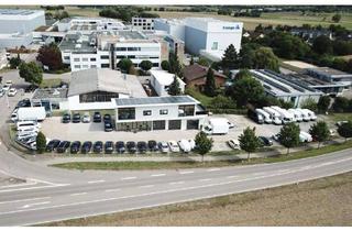 Büro zu mieten in Gottlieb-Daimler-Straße, 71154 Nufringen, Autohandelsplatz mit Wohnung, Hallen und Büro zu vermieten