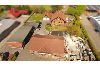 Gewerbeimmobilie kaufen in 26655 Westerstede, Betriebsgebäude mit Betriebsleiterwohnhaus – Wohnen und Arbeiten ideal kombiniert!