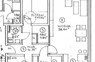 Wohnung kaufen in Roter Straße 1a, 68789 St. Leon-Rot, Sehr großzügige 3-Zimmer-Wohnung in St. Leon - Rot