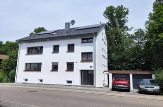Wohnung mieten in Kirchstr. 17, 73434 Aalen, Modernisierte 4,5-Zimmer-Wohnung mit neuer Einbauküche, Bad, XXL-Garage Energiesanierung & Balkon
