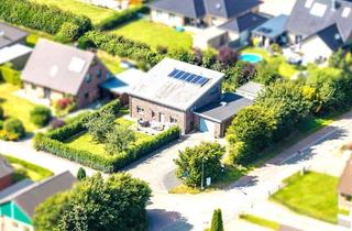 Haus kaufen in 25813 Schwesing, Nah bei Husum – Wohnhaus, neu- u. hochwertig, moderner Stil, gute Wohnlage, energieoptimiert auf A+