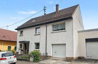 Einfamilienhaus kaufen in 75417 Mühlacker, Renovierungsbedürftiges Einfamilienhaus mit schönem Grundstück in Mühlacker-Enzberg