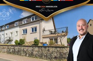 Haus kaufen in 54595 Prüm, REH mit ELW | teilsaniert | Einbauküche 2020 | Gas-Therme 2022 | Bad neu 2023 | vermietete ELW | 2-fach Verglasung 2024 | DSL 100 Mbit | Garage