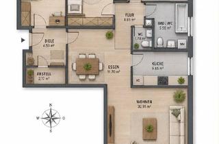 Wohnung kaufen in 76437 Rastatt, Rastatt - 4 Zimmer Wohnung in Rastatt Rheinau
