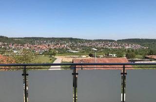 Wohnung kaufen in 75397 Simmozheim, Simmozheim - Moderne 105 m² Maisonette: Weitblick, Solar & 2 TG-Boxen in Simmo