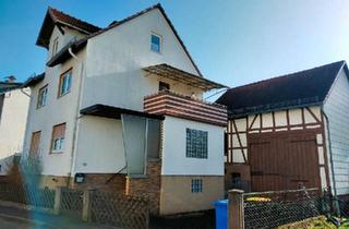 Einfamilienhaus kaufen in 36199 Rotenburg, Rotenburg an der Fulda - Haus mit großem Grundstück und Scheune in OT von RotenburgFulda