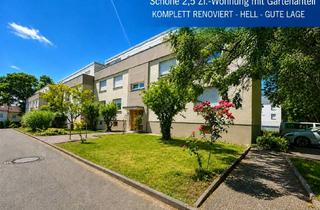 Wohnung kaufen in Roseggerweg, 77654 Offenburg, Neu renovierte 2,5 Zimmer-Wohnung mit Gartenanteil