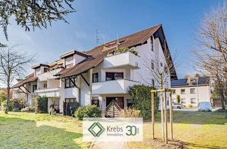 Wohnung kaufen in Elsa-Brandström-Str., 69207 Sandhausen, Sandhausen: Idyllisch gelegene 3-Zimmer-Wohnung mit Balkon und 2 Stellplätzen