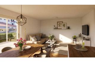 Wohnung kaufen in Königstraße 76, 89165 Dietenheim, Familienfreundliche 4-Zimmer-Neubauwohnung mit Privatgarten & Blick ins Grüne