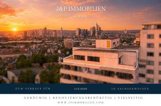 Penthouse kaufen in Skylineblick, 60598 Sachsenhausen, Beeindruckende Penthouse-Wohnung mit Skylineblick und zwei Terrassen!