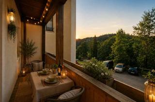 Wohnung kaufen in 83730 Fischbachau, Über den Dächern von Wörnsmühl – 3 Zimmer, Südbalkon und herrlicher Ausblick