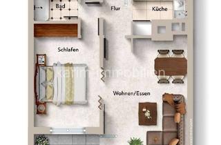 Wohnung kaufen in Agnesenstraße, 79106 Stühlinger, Top-Lage Freiburg : Charmante 2-Zimmer-Eigentumswohnung mit großzügiger Terrasse in Bahnhofsnähe