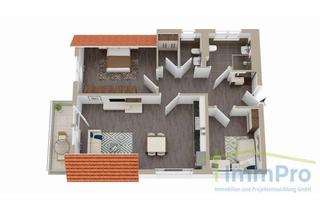 Wohnung mieten in 71126 Gäufelden, Neuwertige 3-Zimmer Dachgeschosswohnung mit West-Balkon