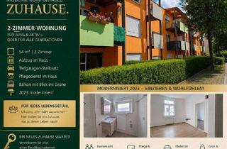Wohnung mieten in 04746 Hartha, Sonnig + Barrierefrei! 2-Zi Wo+ Aufzug+ Balkon+ TOP Duschbad + TG