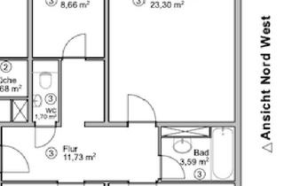 Wohnung mieten in Teichmattenweg 10, 79539 Lörrach, Erstbezug nach Sanierung - 3-Zimmer-Wohnung in Lörrach – Top Lage