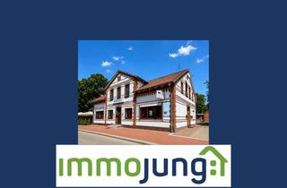 Gewerbeimmobilie kaufen in 27442 Gnarrenburg, Wohn- und Geschäftshaus mit Restaurant, Veranstaltungssaal und drei Wohneinheiten
