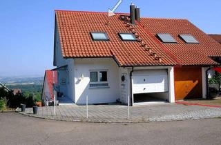 Haus kaufen in 72664 Kohlberg, DHH in schöner Aussichtslage am Fuße des Jusi
