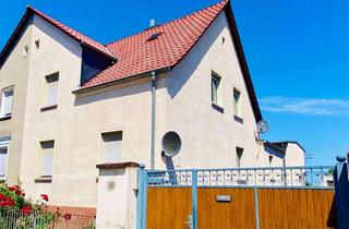 Doppelhaushälfte kaufen in 39221 Welsleben, Charmante Doppelhaushälfte mit großem Garten & freiem Blick ins Grüne in Kleinmühlingen