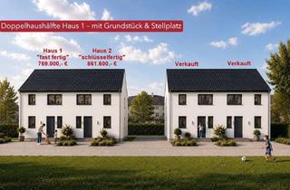 Doppelhaushälfte kaufen in Berliner Straße 5a, 78467 Konstanz, Neubauprojekt Doppelhaushälfte - Haus 1 - in Konstanz in Projektierung