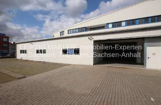 Gewerbeimmobilie kaufen in Pfaffenstraße, 06184 Kabelsketal, AB 01.08.2026 verfügbar: 2.500 m² Lagerhalle / Produktionshalle in Kabelsketal in der Nähe von Leipz