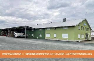 Gewerbeimmobilie kaufen in 08258 Markneukirchen, GEWERBEGRUNDSTÜCK mit VIEL LAGER- und PRODUKTIONSFLÄCHE ::: MARKNEUKIRCHEN