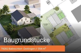 Grundstück zu kaufen in 79282 Ballrechten-Dottingen, Attraktives Baugrundstück mit 354 m² in Ballrechten-Dottingen