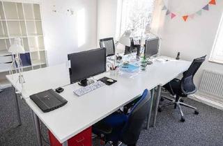 Büro zu mieten in 20253 Hoheluft-Ost, Kreativer Büroraum in Hamburg-Hoheluft: Vier Arbeitsplätze, Konferenzraum
