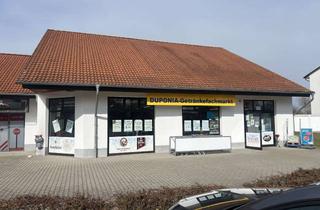 Gewerbeimmobilie mieten in Friedensplatz 10, 39397 Gröningen, vielseitige Gewerbefläche im EKZ Gröningen - ebenerdig mit großen Fensterflächen