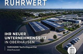Gewerbeimmobilie kaufen in 46049 Alstaden-Ost, YARD4200 – Moderne Projektentwicklung im neuen Technikquartier Oberhausen