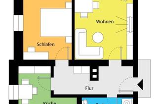 Wohnung kaufen in 01159 Dresden, Komfortables Wohnen mit großem Balkon und separater Küche in ruhiger, grüner Lage.