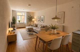 Wohnung kaufen in Oberamtsstraße 13, 73479 Ellwangen, Charmante 2-Zimmer-Altbauwohnung in Bestlage der Ellwanger Altstadt – kernsaniert & sofort verfügbar
