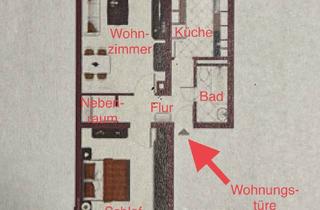 Wohnung kaufen in 71642 Ludwigsburg, Stilvoll modernisierte 2-Zimmer-Wohnung in Ludwigsburg