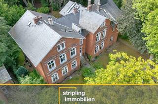 Wohnung kaufen in 27749 Schafkoven/Donneresch, Delmenhorst – Nordwolle | 5-Zimmer-Altbauwohnung im denkmalgeschützten Gebäude mit Garten