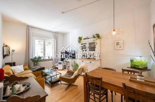 Wohnung kaufen in 76137 Karlsruhe, Provisionsfrei! Charmante vermietete 2-Zimmer-Altbau-Wohnung (ca.51 m²)+Balkon in der Südweststadt