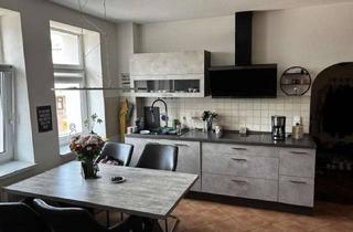 Wohnung mieten in Clara-Zetkin-Straße, 99706 Sondershausen, Helle 3-Raum-Wohnung mit großer Wohnküche, Kaminanschluss, Garten & Stellplatz