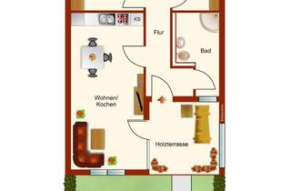 Wohnung mieten in 17036 Neubrandenburg, Neubrandenburg Fritscheshof - Reihenhaus - 3 Zimmer – Terrasse - Garten