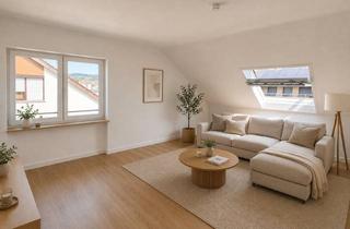 Wohnung mieten in 74246 Eberstadt, Erstbezug nach Kernsanierung Moderne 2-Zimmer-Dachgeschosswohnung mit Stellplatz in ruhiger Lage