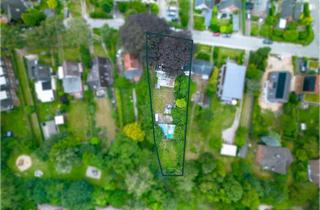Grundstück zu kaufen in 22175 Bramfeld, EFH - Attraktives Baugrundstück in zweiter Reihe und ruhiger Wohnlage von Hamburg-Bramfeld