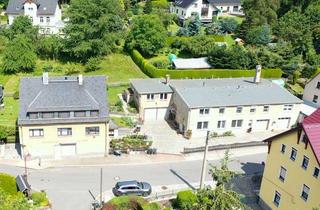 Anlageobjekt in 09439 Amtsberg, Zwei Gebäude auf 1.572 m²: 5 Wohnungen, Gewerbe und umfangreiche Nutzflächen