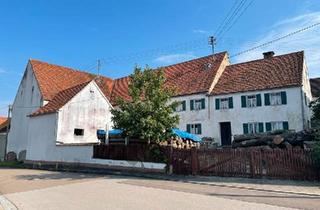 Bauernhaus kaufen in 86681 Fünfstetten, Fünfstetten - Ehemaliger Bauernhof - Resthof - Grundstück 844m2 - Stall - Halle