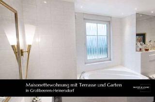 Wohnung kaufen in 14979 Großbeeren, Wunderschöne Maisonettewohnung mit Garten