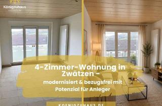 Wohnung kaufen in 07743 Zwätzen, Ruhig wohnen in Zwätzen – gut geschnittene 4-Raum-Wohnung