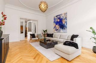 Wohnung kaufen in Uhlandstraße 45, 10719 Wilmersdorf, Exklusive Altbauwohnung in beeindruckendem Baujuwel von 1901