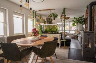Wohnung kaufen in 73630 Remshalden, 3,5 Zimmer mit großer Eckterrasse & Kamin im 3-Familienhaus