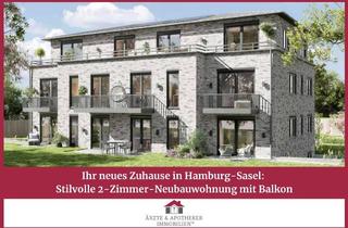 Wohnung kaufen in 22395 Sasel, Ihr neues Zuhause in Hamburg-Sasel: Stilvolle 2-Zimmer-Neubauwohnung mit Balkon