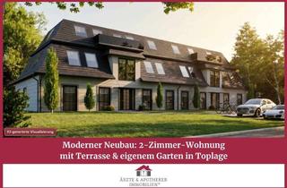 Wohnung kaufen in 22393 Sasel, Moderner Neubau: 2-Zimmer-Wohnung mit Terrasse & eigenem Garten in Toplage