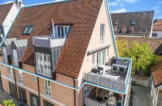 Wohnung kaufen in 87719 Mindelheim, Exklusive Eigentumswohnung in bester Innenstadtlage von Mindelheim - 2 TG-Stellplätze